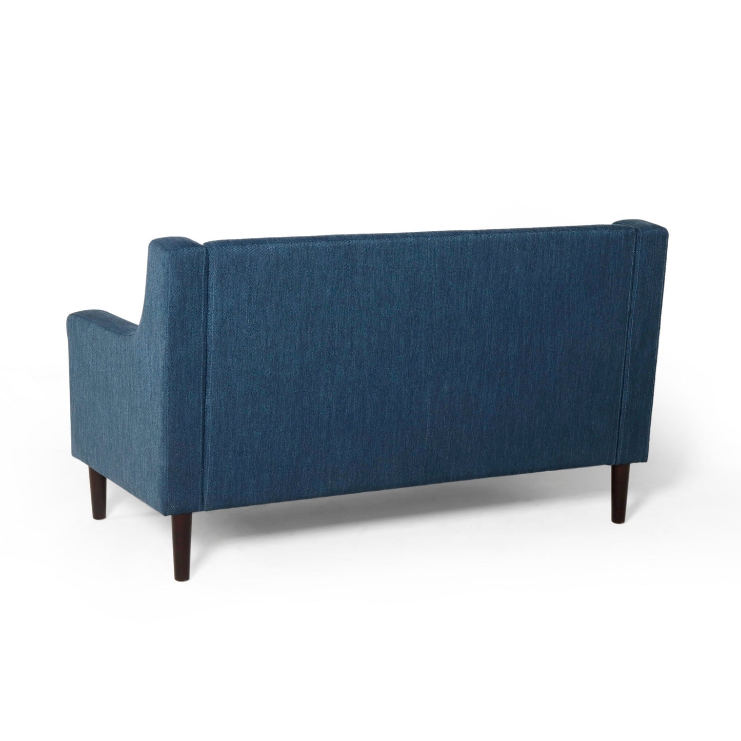 Roomfitters Modern Upholstered Sofa, Button-Tufted Couch with Curved Armrests and Comfortable Cushions