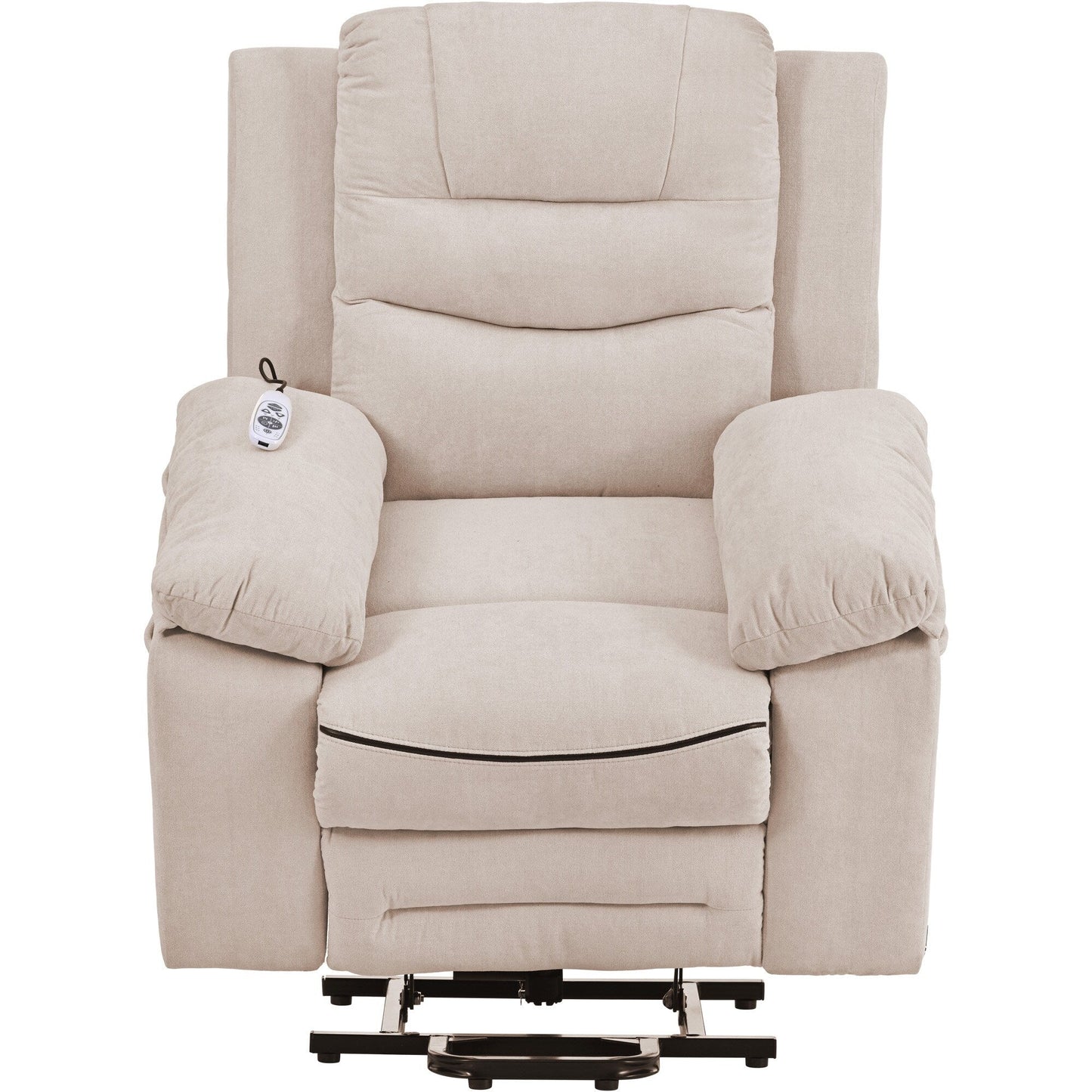Roomfitters Power Lift Massage Recliner Chair with Soothing Heat, Adjustable Massage Modes, Infinite Reclining Options