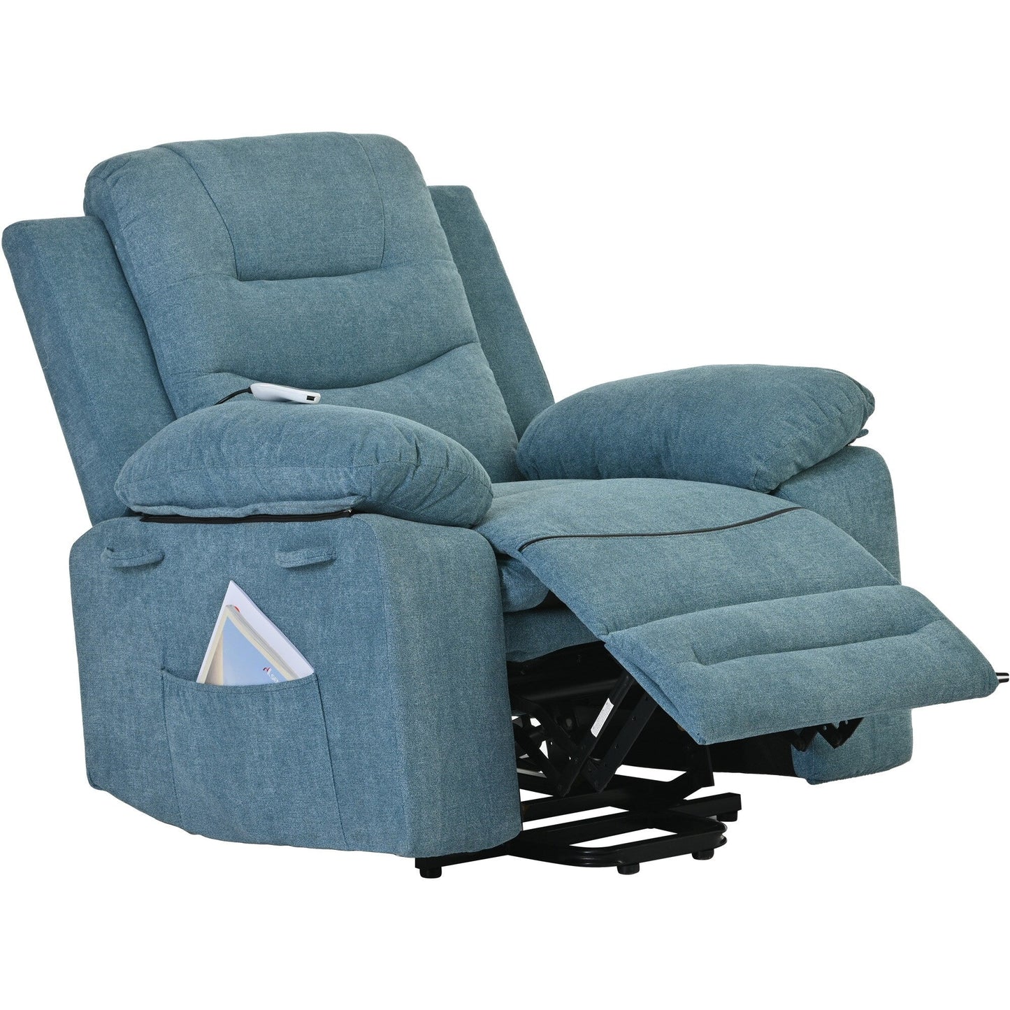 Roomfitters Power Lift Massage Recliner Chair with Soothing Heat, Adjustable Massage Modes, Infinite Reclining Options