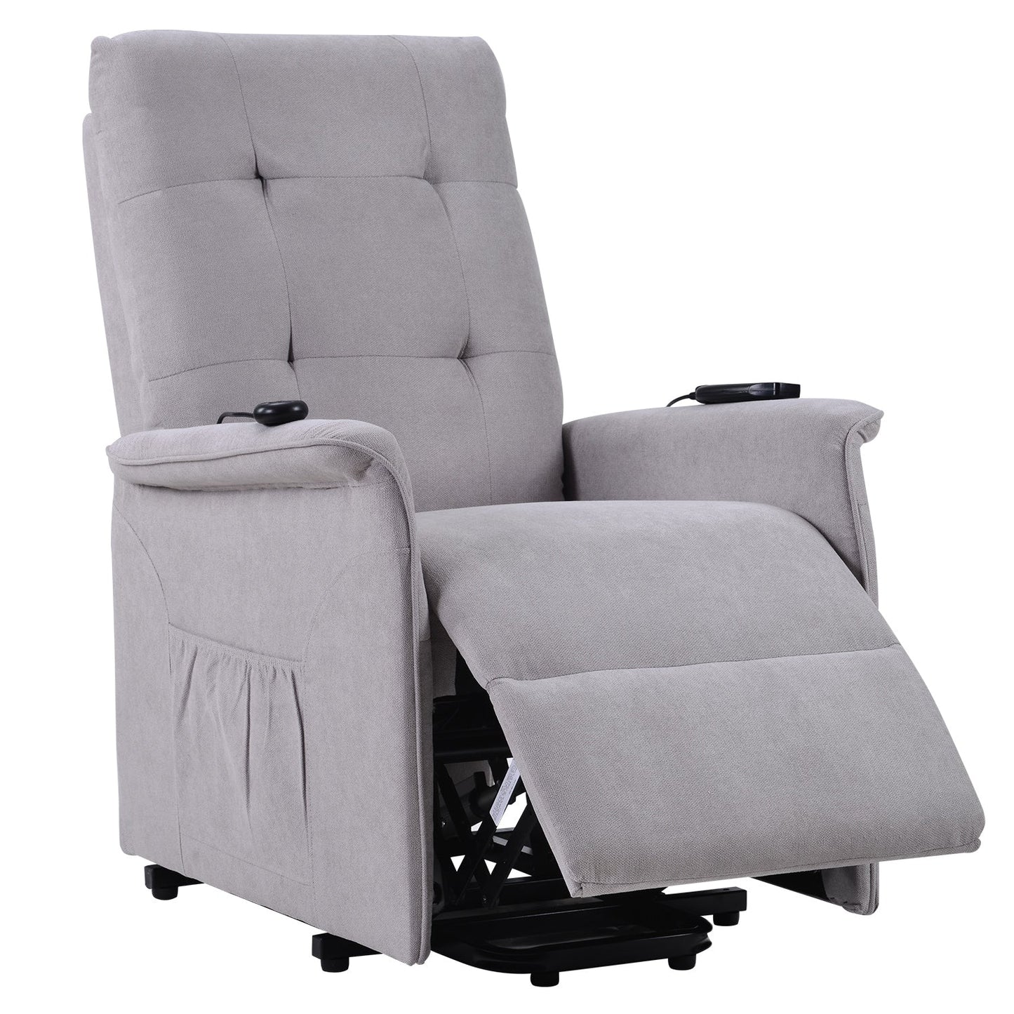 Roomfitters Power Lift Recliner Chair with Adjustable Massage and Smooth Lifting Mechanism
