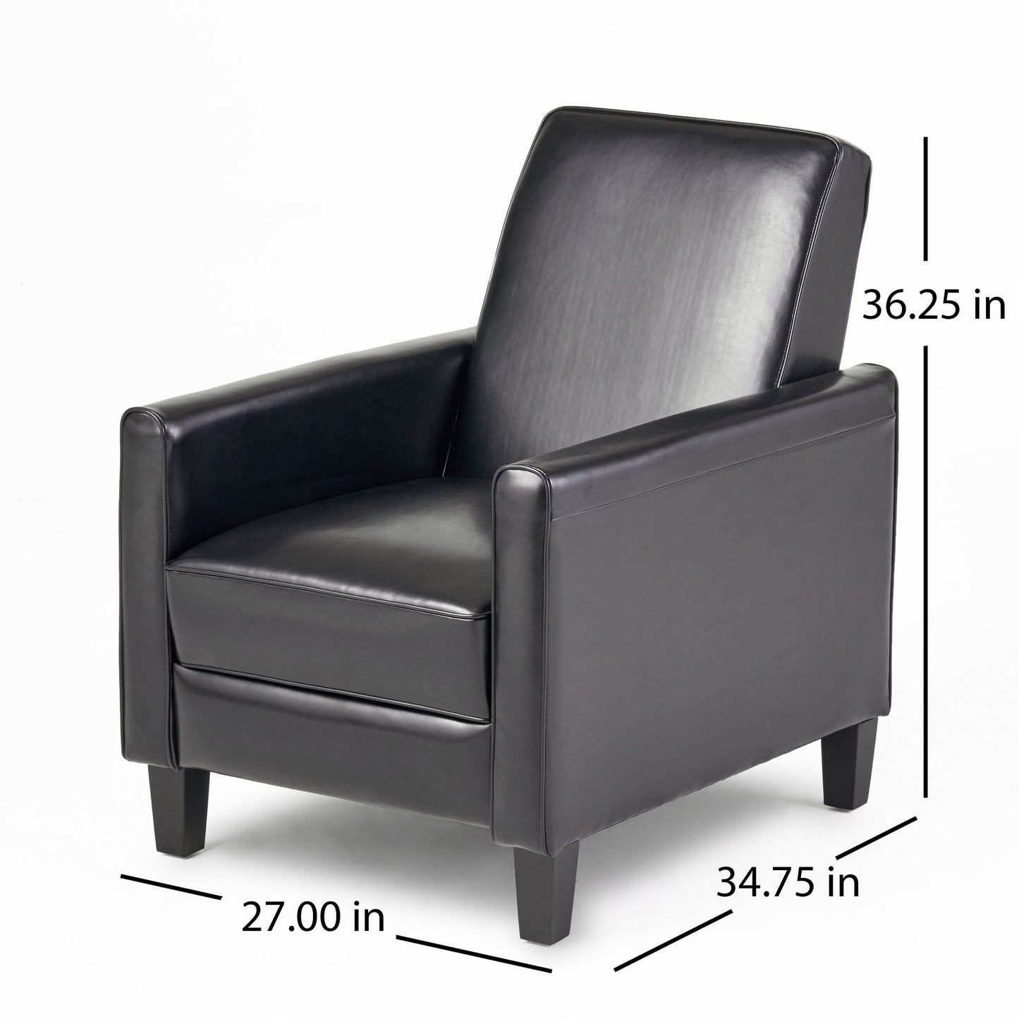 Roomfitters Recliner Push Back Chair for Elegant Home Décor