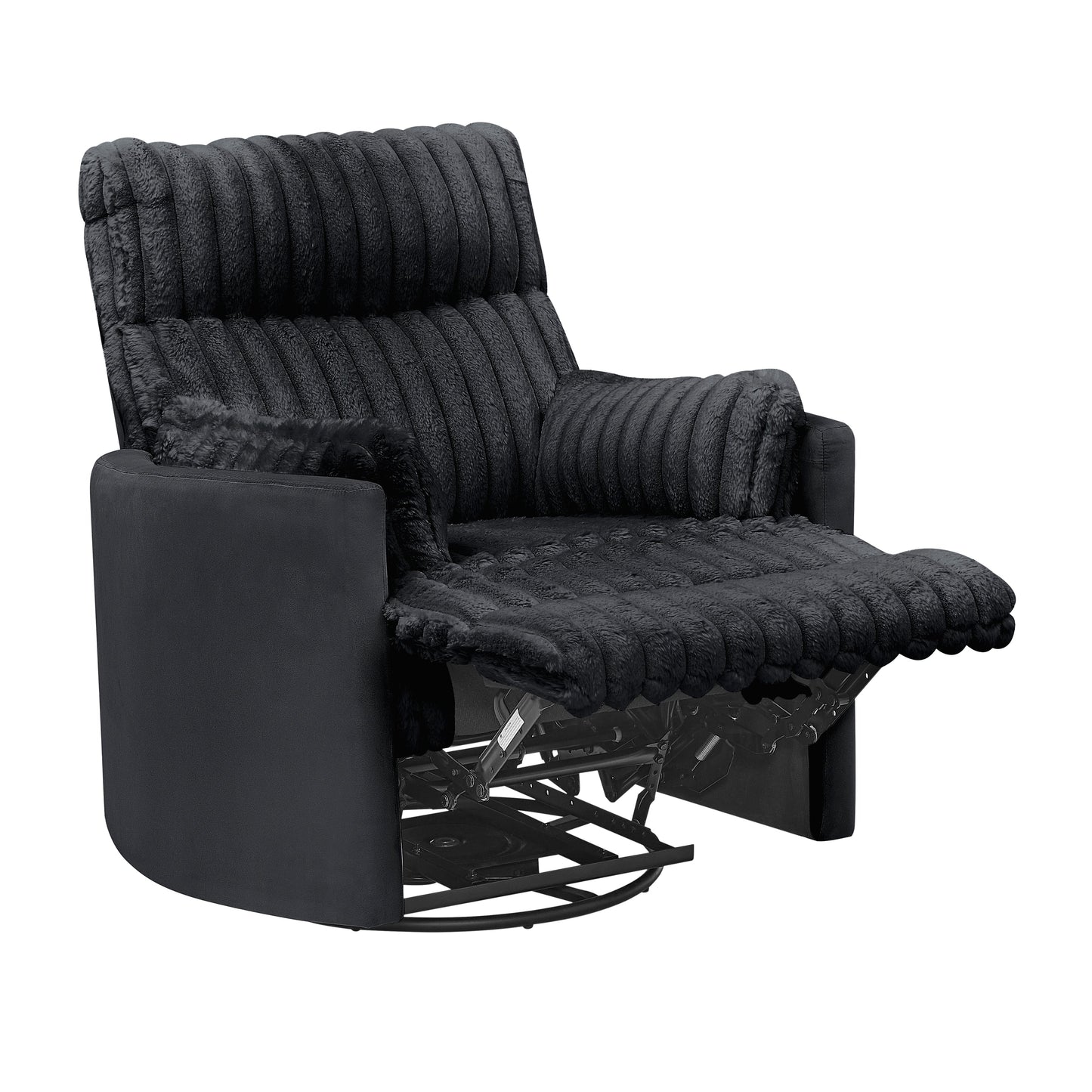Roundhill Furniture Bocaton Wide Wale Corduroy Upholstery Manual Recliner