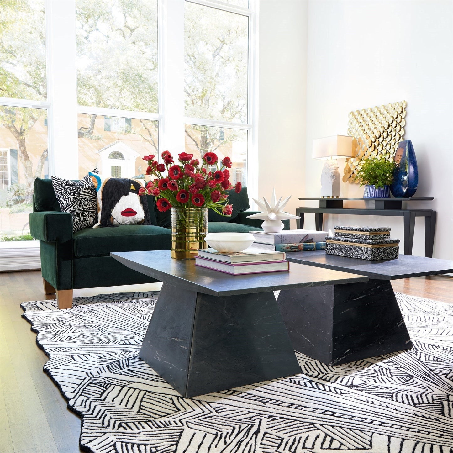 Square Arm Sofa