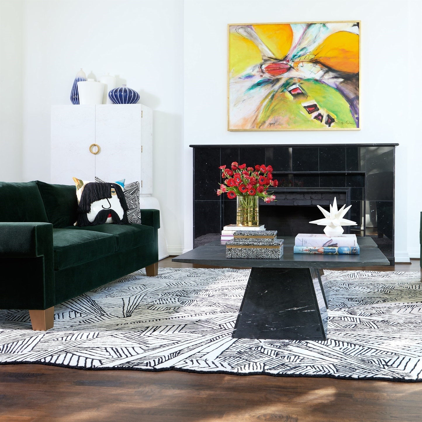 Square Arm Sofa