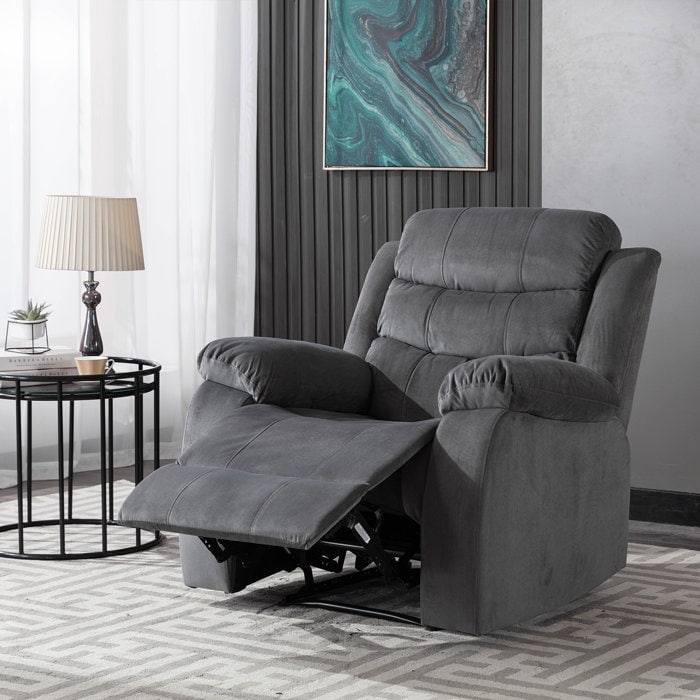 Super Soft Manual Heated and Massage Recliner Chair