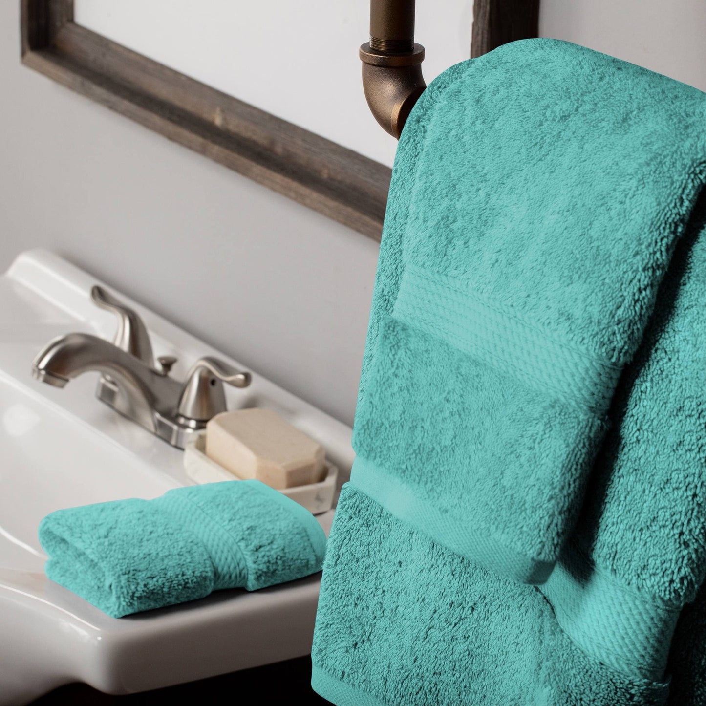 Superior Egyptian Cotton Pile Heavyweight 3-Piece Towel Set