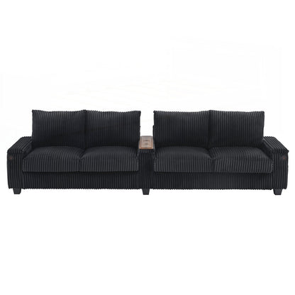 133inch 4-seater Corduroy Sofa Couch