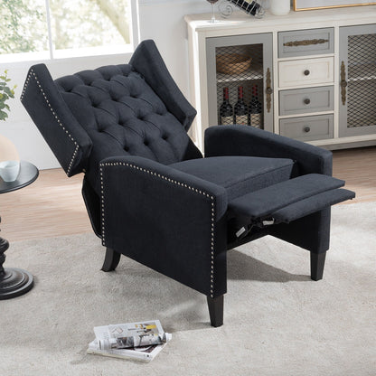 27.16 Wide Fabric Manual Wing Chair Recliner