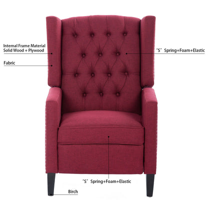 27.16 Wide Manual Wing Chair Recliner