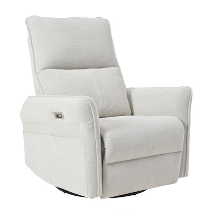 270° Power Swivel Rocker Recliner Chair for Adults, Swivel Rocking Recliner Chair,Electric Small Recliners