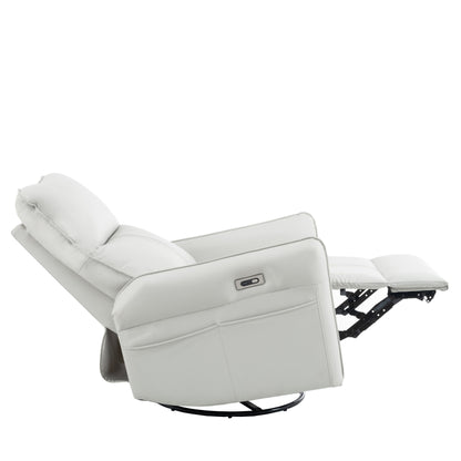 270° Swivel Rocker Power Recliner with USB Ports