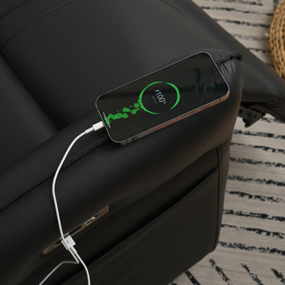 270° Swivel Rocker Power Recliner with USB Ports