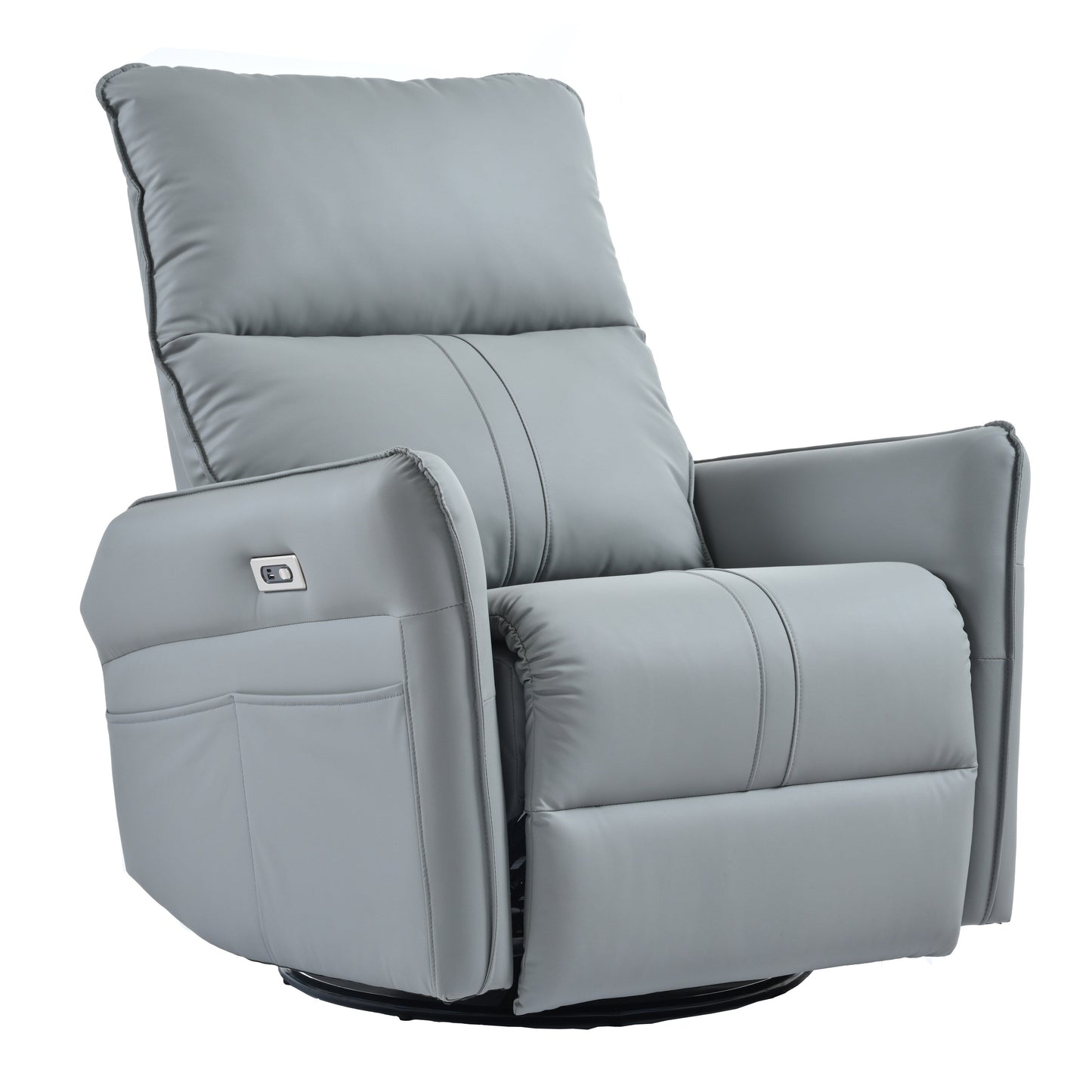 270° Swivel Rocker Power Recliner with USB Ports