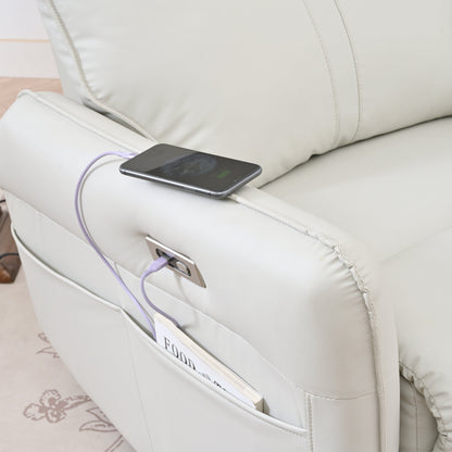 270° Swivel Rocker Power Recliner with USB Ports