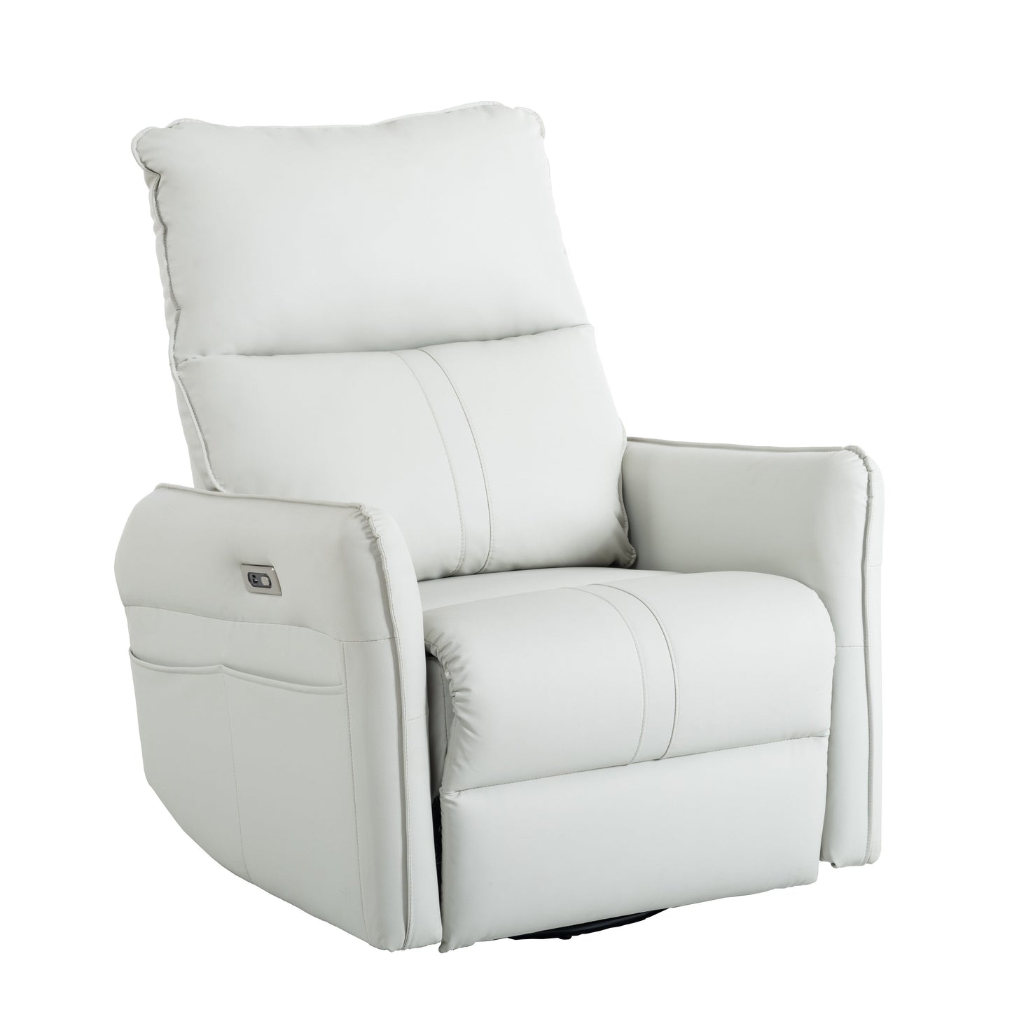 270° Swivel Rocker Power Recliner with USB Ports