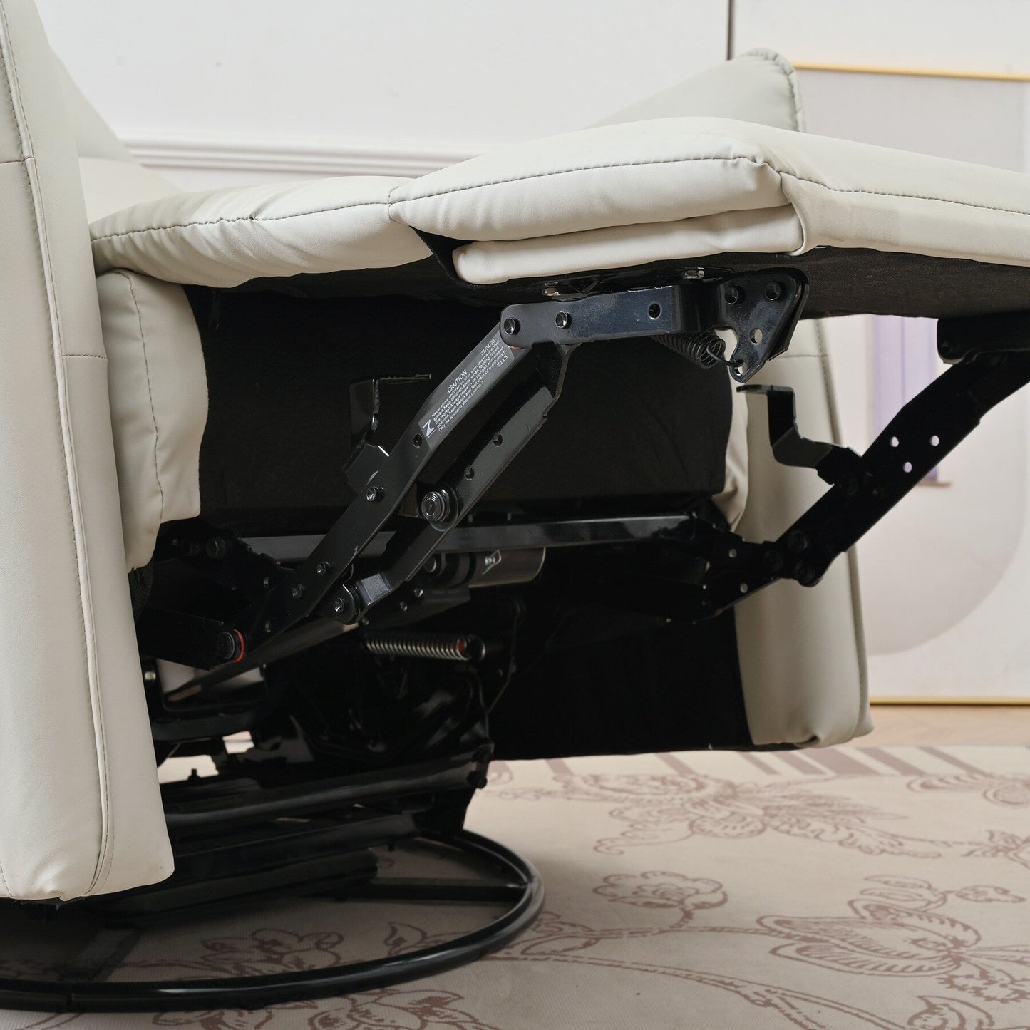 270° Swivel Rocker Power Recliner with USB Ports