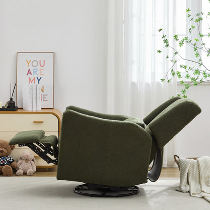 29.5'' Wide Wingback Swivel Rocker Recliner Chair