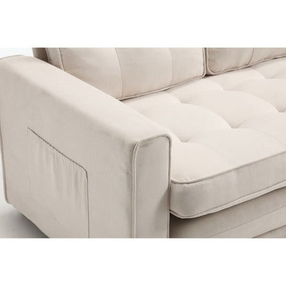 3 Fold Convertible Futon Couch Sleeper Sofa Bed