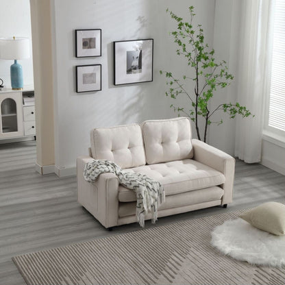 3 Fold Sofa Convertible Futon Couch sleeper sofabed Pull Out Couch Bed