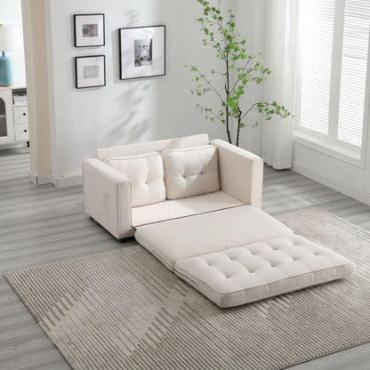 3 Fold Sofa Convertible Futon Couch sleeper sofabed Pull Out Couch Bed