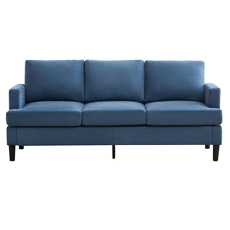3-Seater Sofa - Breathable Fabric, Supportive Armrests & Sturdy Legs