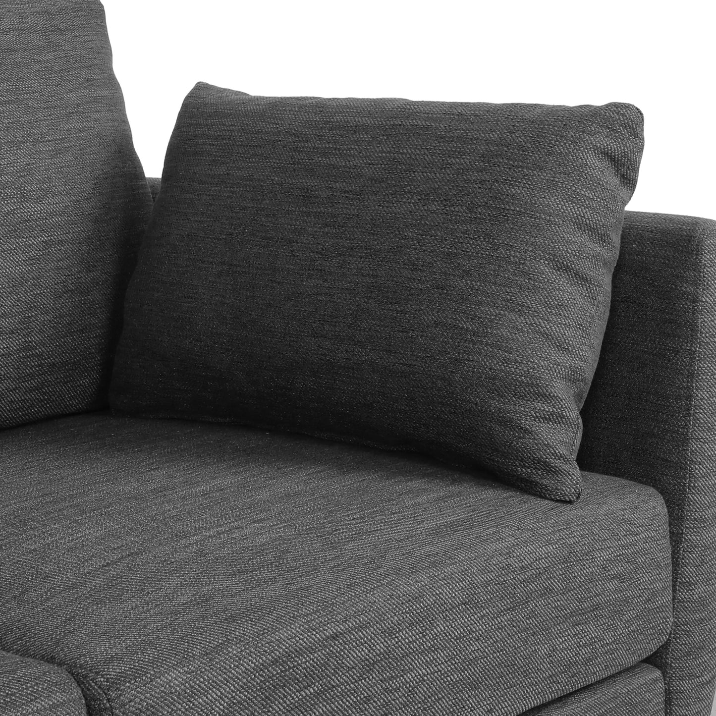 3-seater Sofa with Birchwood Legs and Pillows