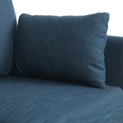 3-seater Sofa with Birchwood Legs and Pillows