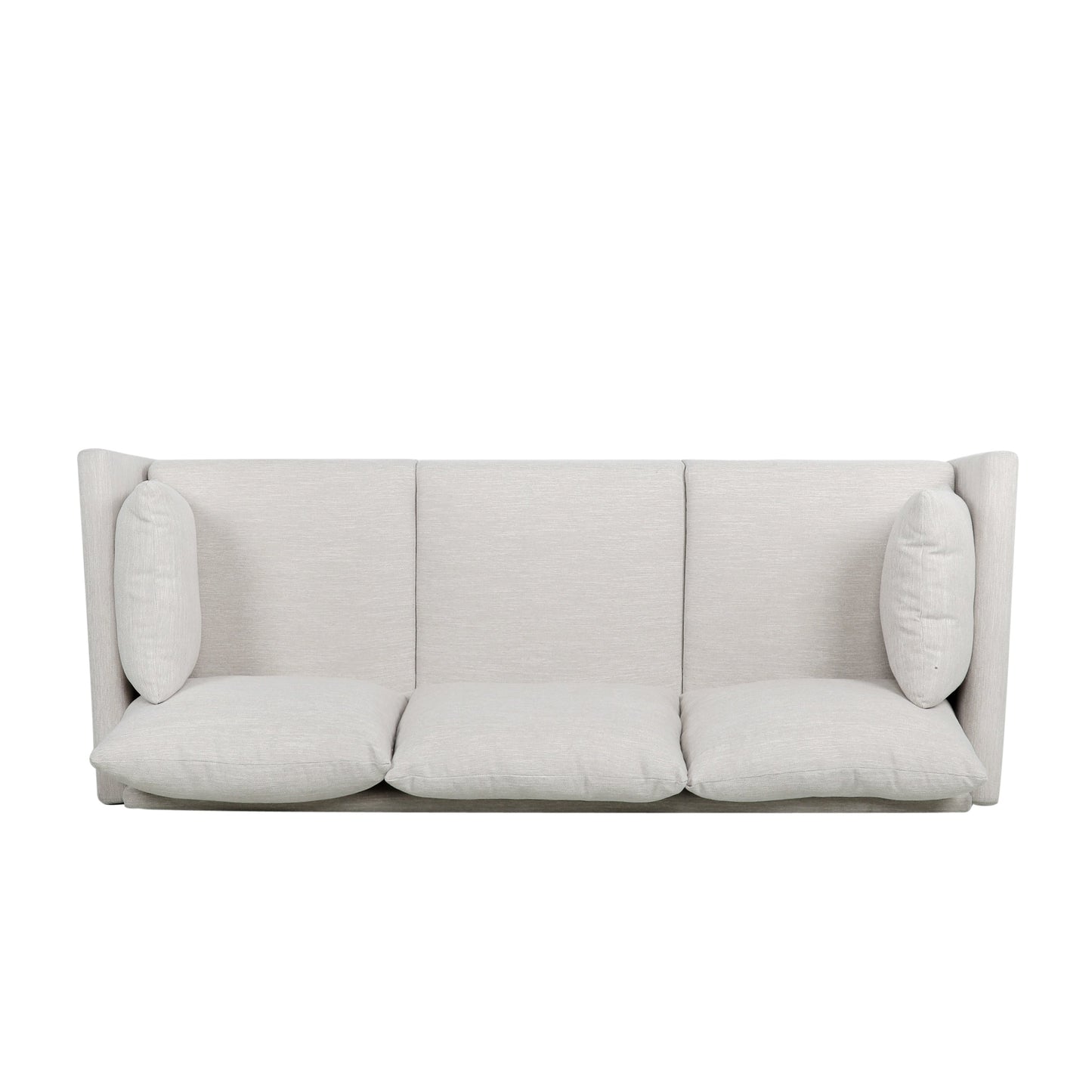 3-seater Sofa with Birchwood Legs and Pillows