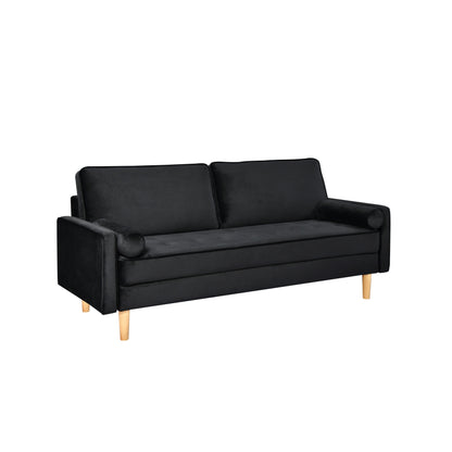 3-seater Sofa with Cotton Cushion