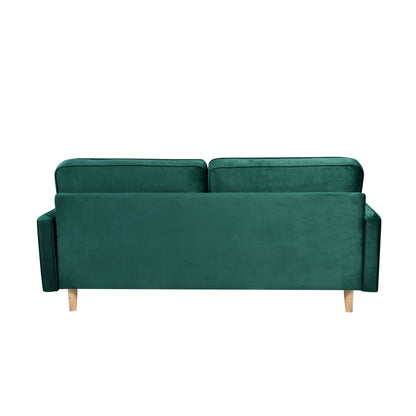 3-seater Sofa with Cotton Cushion