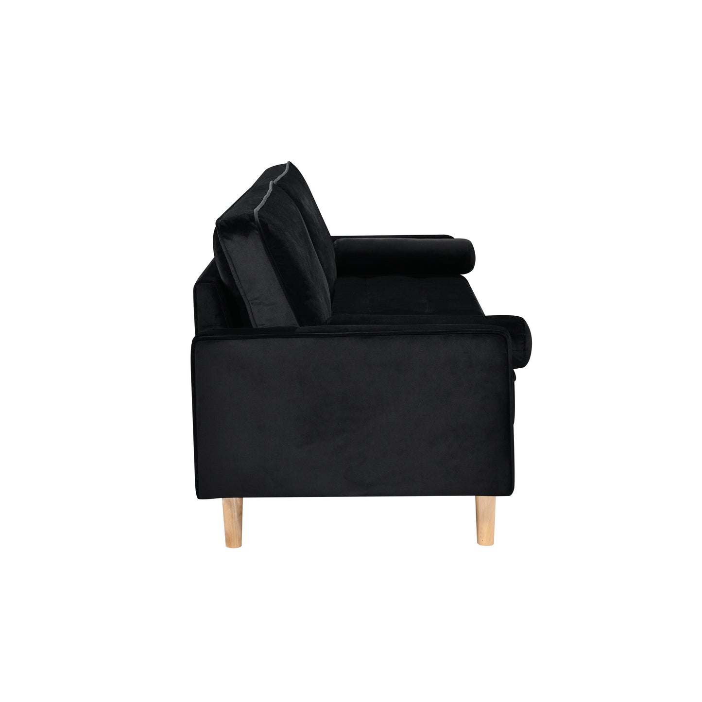 3-seater Sofa with Cotton Cushion