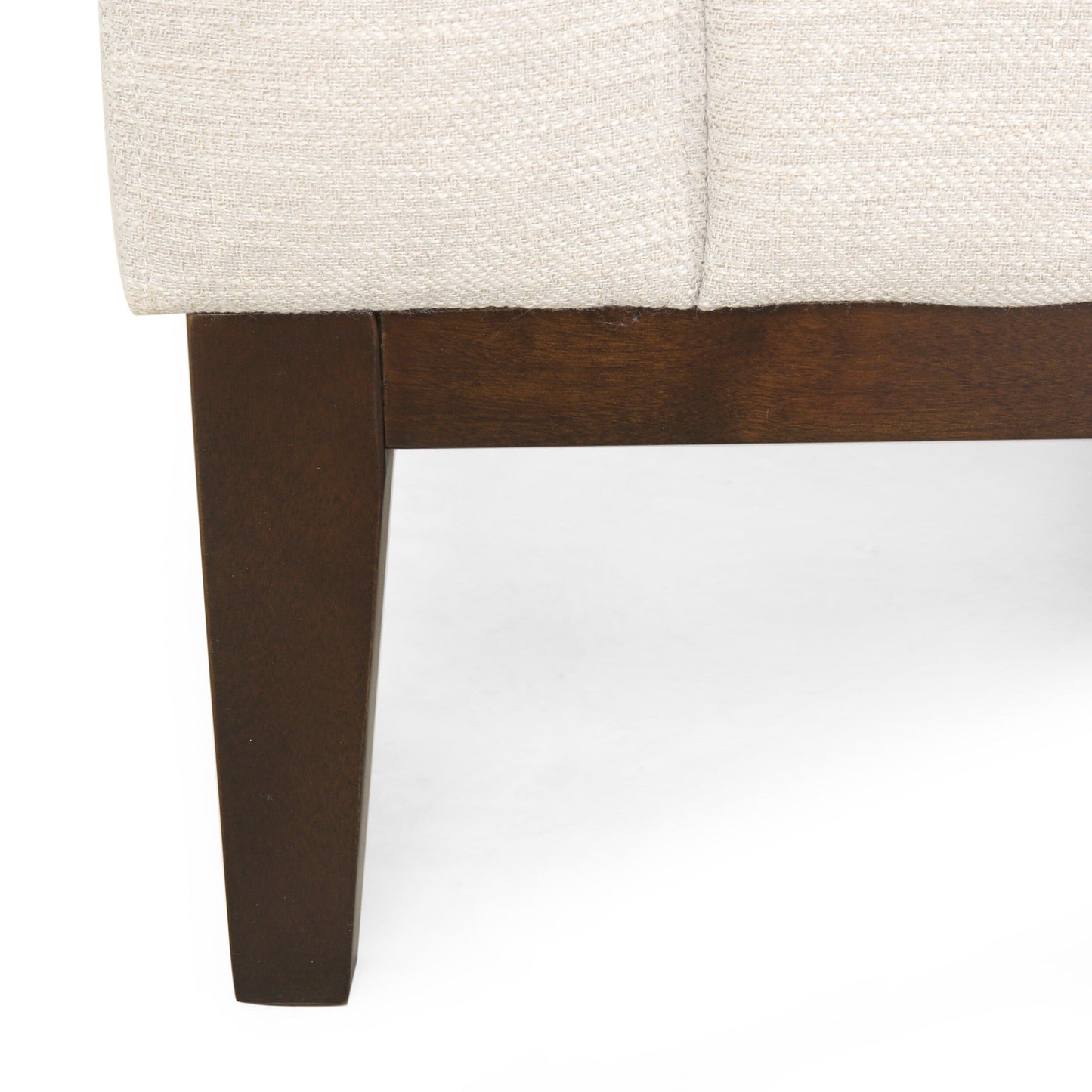 3-seater Sofa with Wood Legs and Matching Pillows