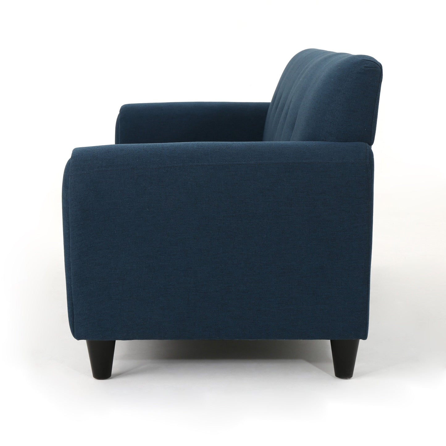 3-seater Sofa with Wood Legs and Plywood Frame
