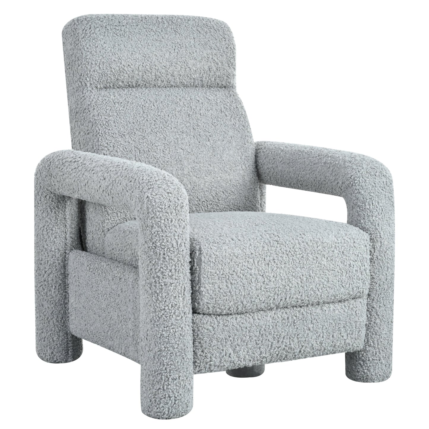 31.25 Push Back Recliner Armchair Upholstered
