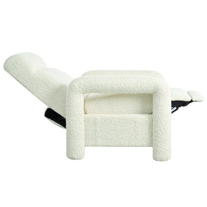 31.25 Push Back Recliner Armchair Upholstered
