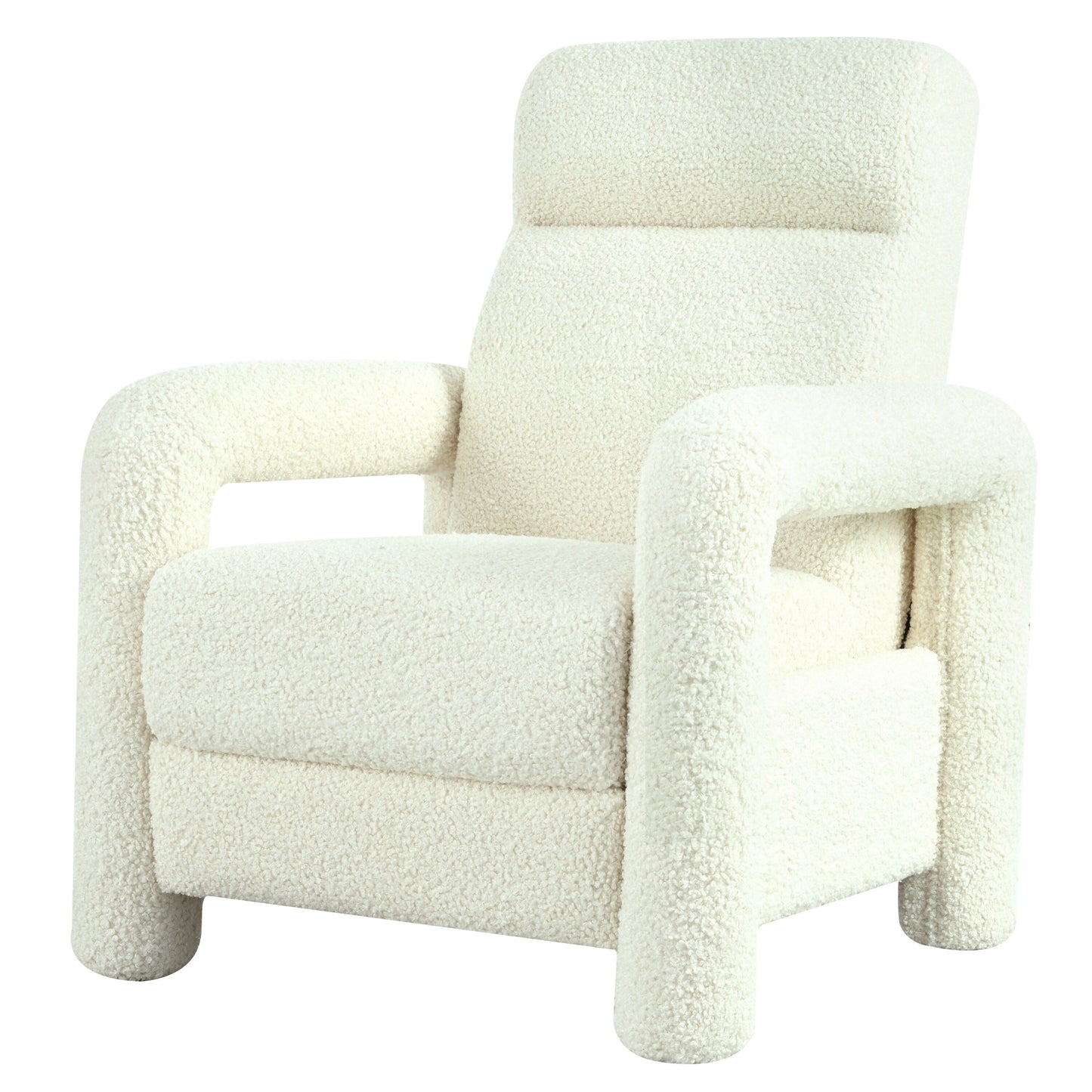 31.25 Push Back Recliner Armchair Upholstered