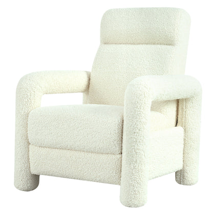 31.25 Push Back Recliner Armchair Upholstered