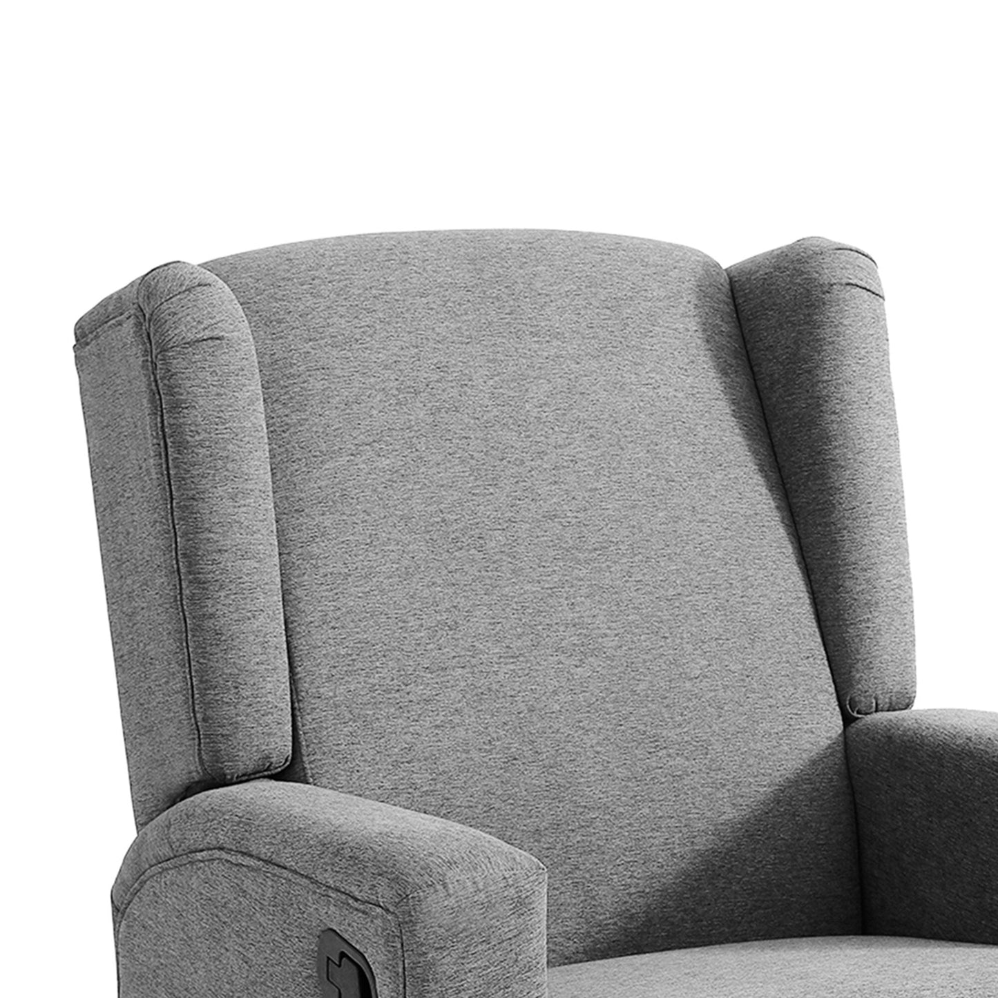 31'' W Wingback Manual Glider Swivel Rocker Recliner Nursery Chair
