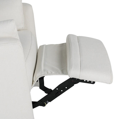 32 Nursing Rocker Recliner,Swivel Glider with 2 Pillows,Comfort Chair