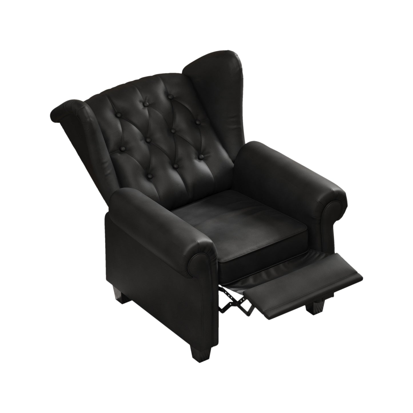 35.04 Adjustable Tufted Arm Chair with Sturdy Legs