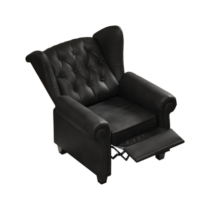 35.04 Adjustable Tufted Arm Chair with Sturdy Legs
