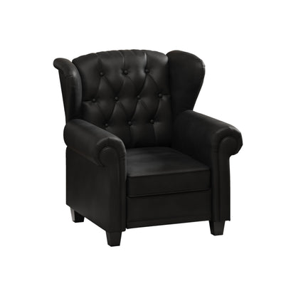 35.04 Adjustable Tufted Arm Chair with Sturdy Legs