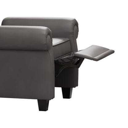 35.04 Adjustable Tufted Arm Chair with Sturdy Legs
