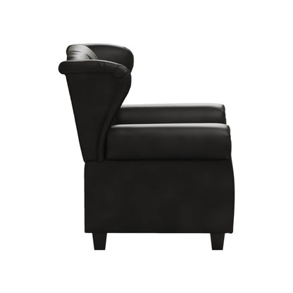 35.04 Adjustable Tufted Arm Chair with Sturdy Legs
