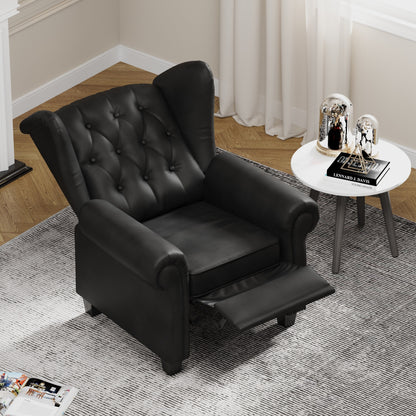 35.04 Adjustable Tufted Arm Chair with Sturdy Legs