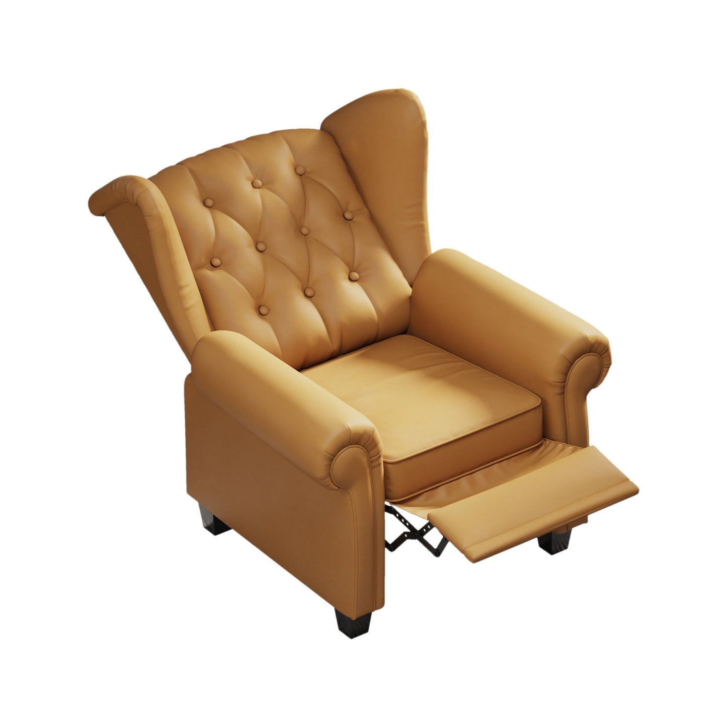 35.04 Adjustable Tufted Arm Chair with Sturdy Legs