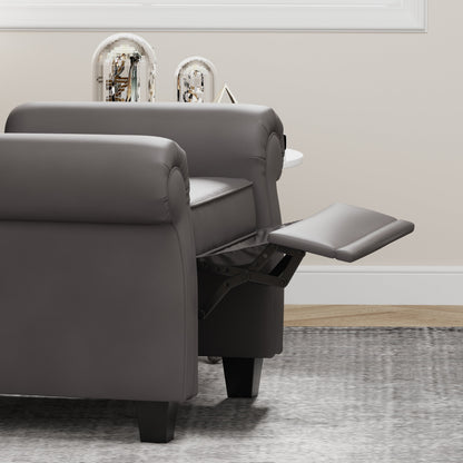 35.04 Adjustable Tufted Arm Chair with Sturdy Legs