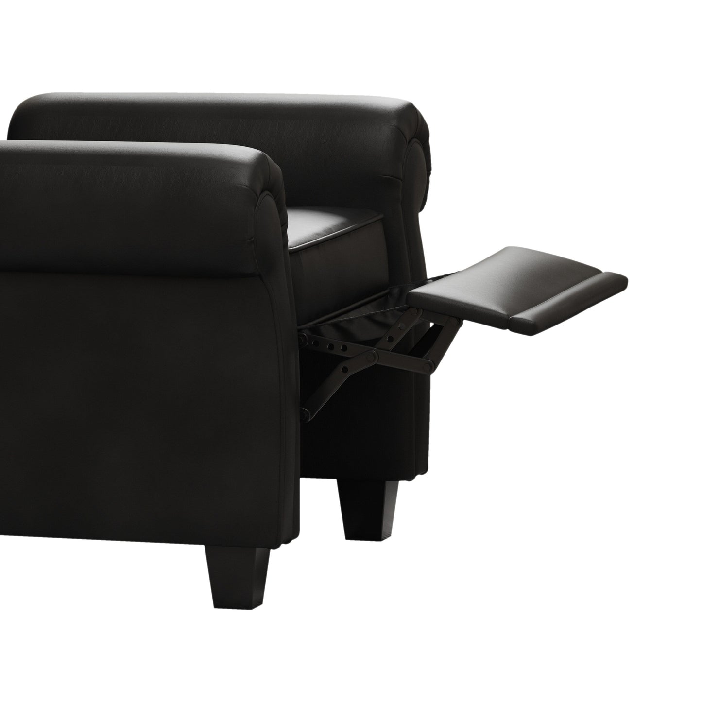 35.04 Adjustable Tufted Arm Chair with Sturdy Legs