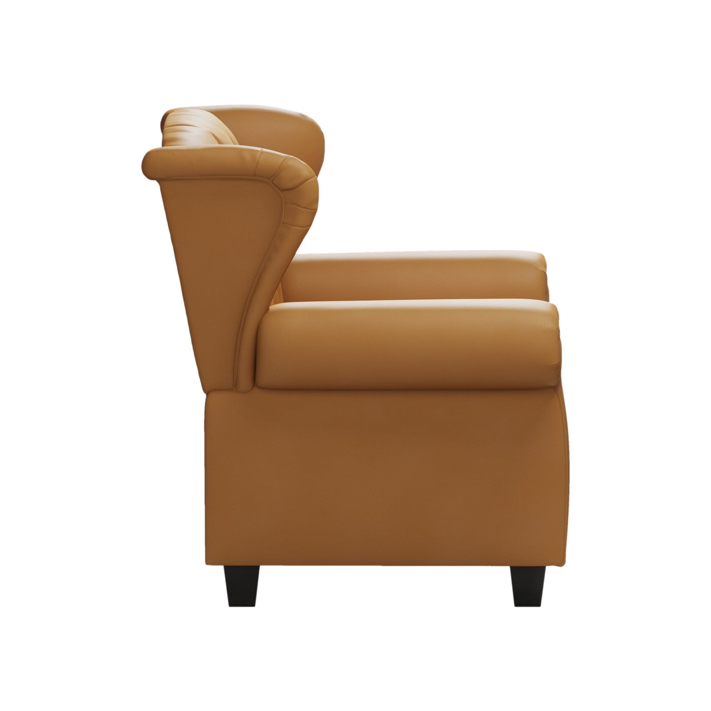 35.04 Adjustable Tufted Arm Chair with Sturdy Legs