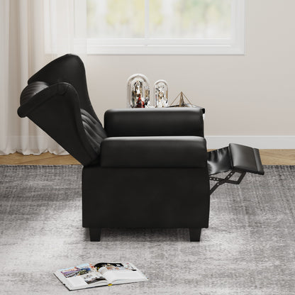 35.04 Adjustable Tufted Arm Chair with Sturdy Legs